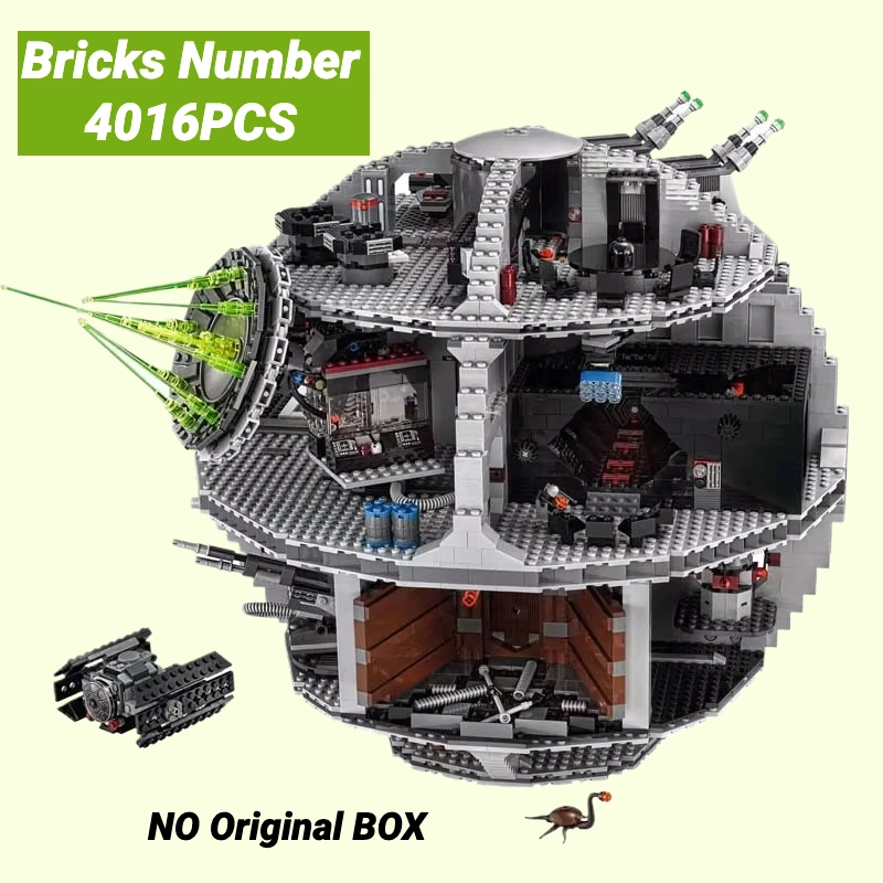 75159 05063 Modell Schnelle Schiff Plattform Death Star Great Ultimate 4016PCS Bausteine Ziegel