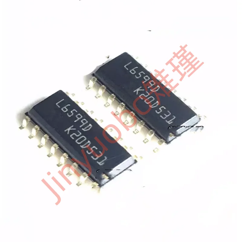 (5-20piece）100% New L6566B L6598D L6599AD L6599D L6566 L6598 L6599 SOP-16 LCD Board Common IC  Chipset