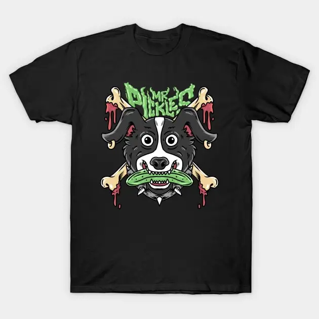 Mr. Pickles T-Shirt Funny Short Sleeve Tshirt Streetwear New Fashion Top Tees