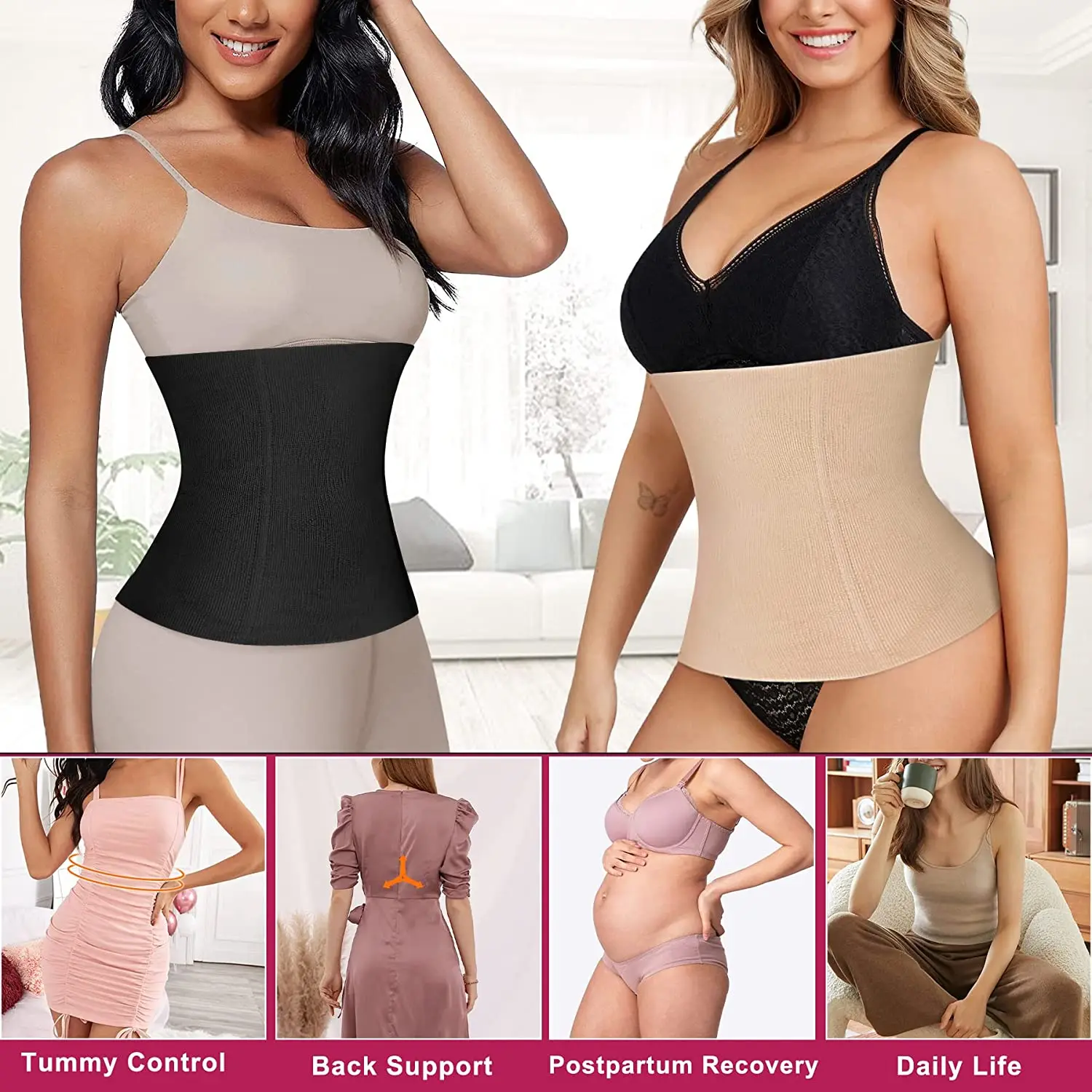 Donne vita Cinchers signore corsetto Shaper Band Body Building Trainer dopo il parto pancia dimagrante cintura modellazione cinturino Shapewear