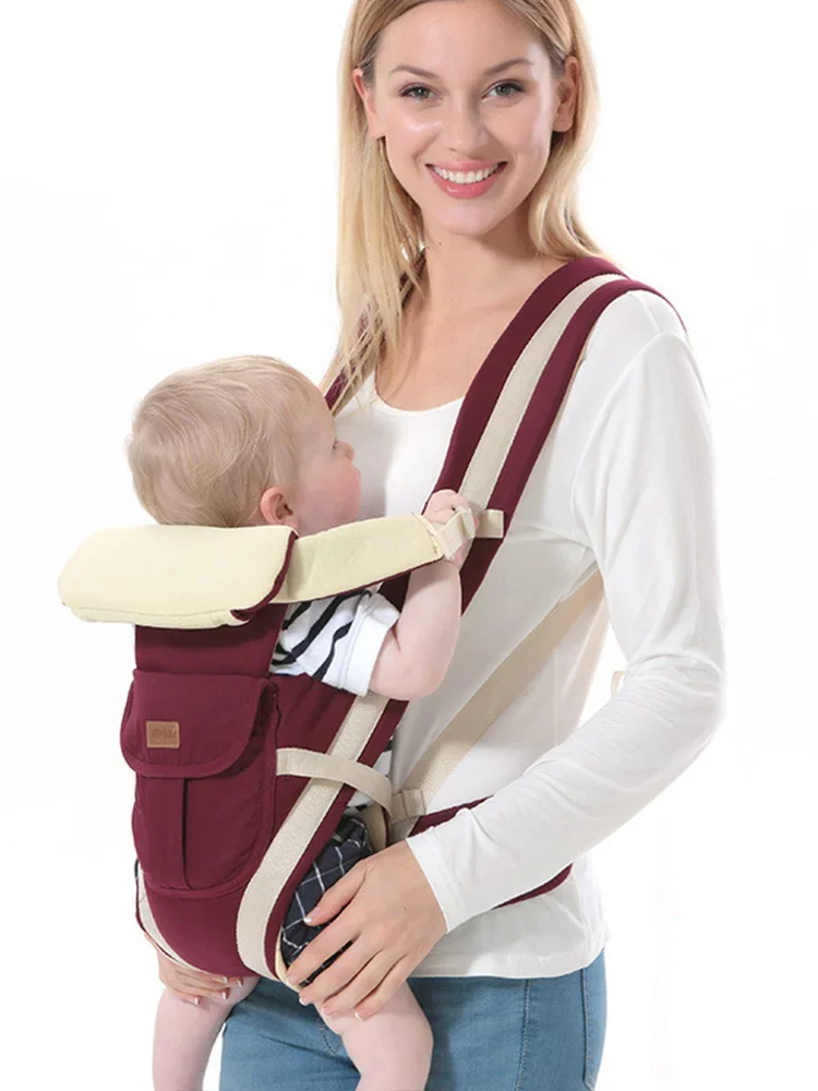 Newborn Ergonomic Kangaroo Baby Baby Lumbar Seat Carrier Front Baby Wrap Sling Travel Ergonomic Baby Carrier Backpack