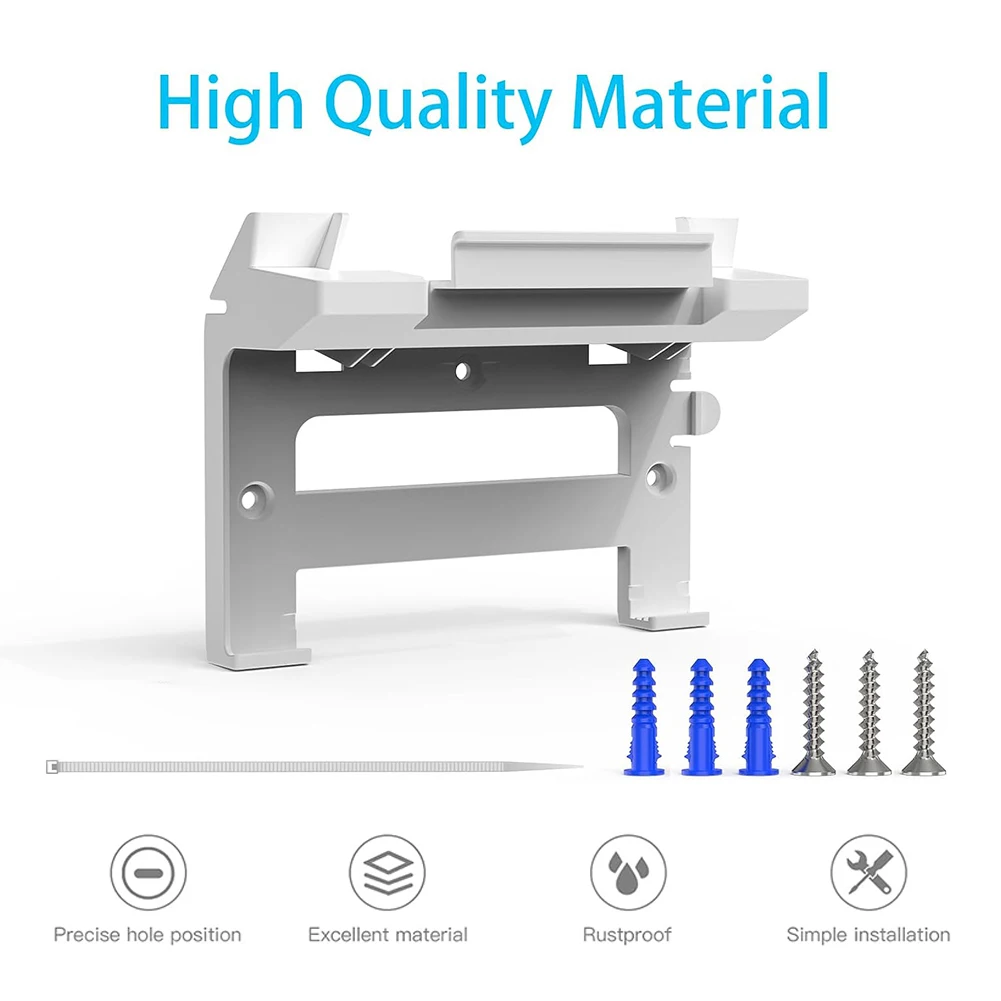 For Starlink Gen 3 Router Mount 2 in 1 Satellite Internet Kit Mounting Bracket Kit for Starlink Standard Router and Power Supply