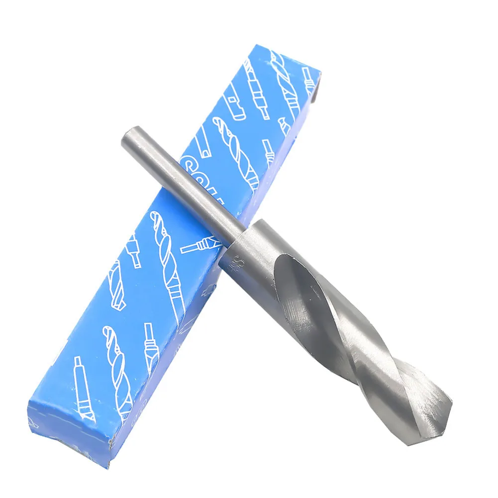 5PCS 14-25mm HSS Reduced Shank Drill Bit Set For Metal Wood Plastic Aluminum Bore Machining Power Tools Accessories Silver