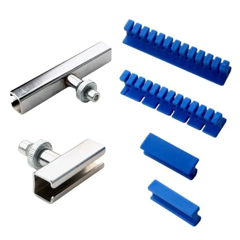

6Pcs/Set Car Dent Repair Tool Dent Removal Auto Body Sheet Metal Bump Removal Pulling Tab Set Dent Repair Tool
