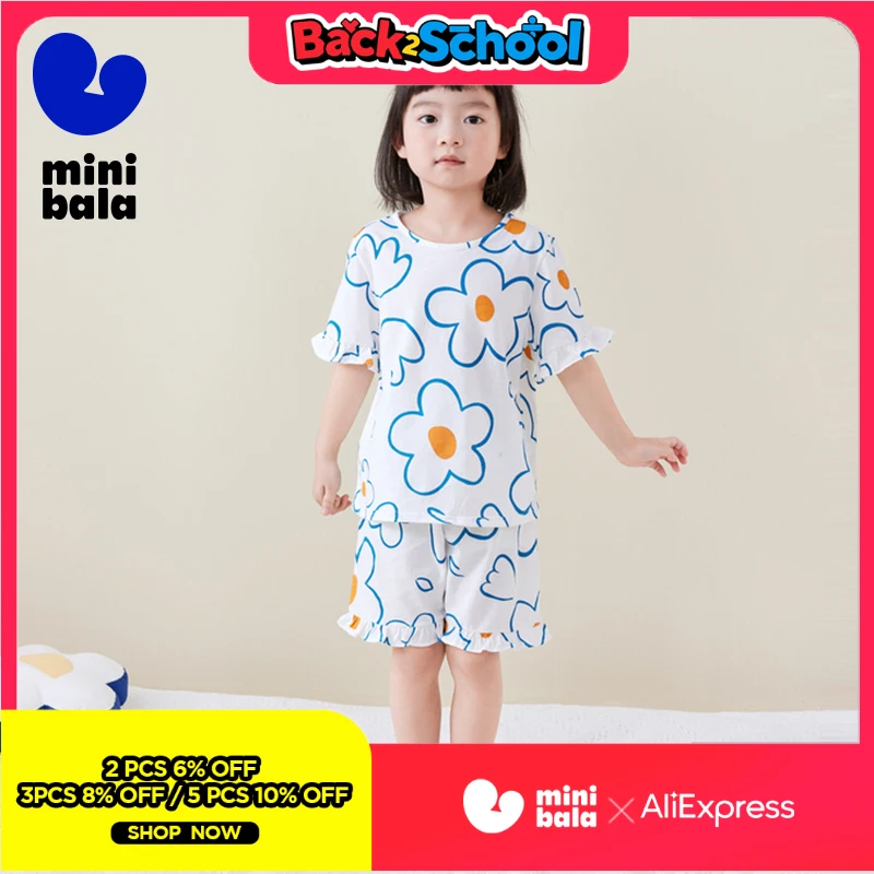 

Мини оборка домашний комплект унисекс детская чистая хлопковая сетка дышащая впитывающая пот быстросохнущая домашняя одежда