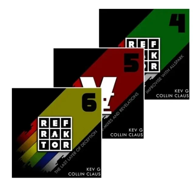 

Kev G & Collin Claus - REFRAKTOR - gimmickless cube project (Vol. 4-6) - Magic tricks (Instant Download)