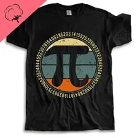 Vintage Retro Pi Men Pure Urban 100%cotton Short Sleeved Algebra Shirt Math Teacher Tee Tops Clothing Gift for Teachers Day