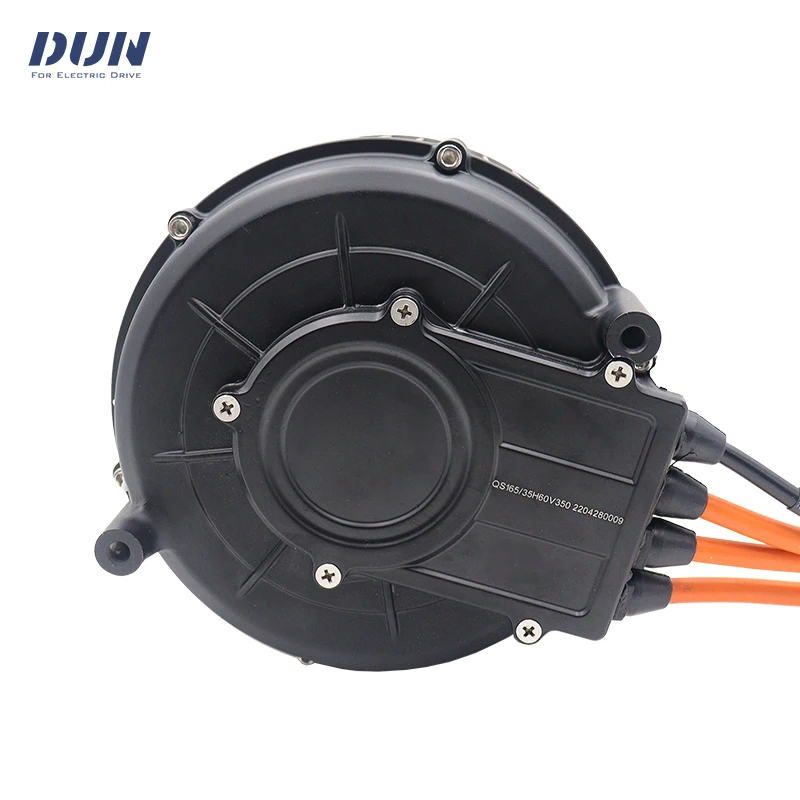 QS165 V2 35H 5KW Peak 10KW 6500RPM Belt Design QS Mid-Drive Motor For Sur-ron Light Bee Moped