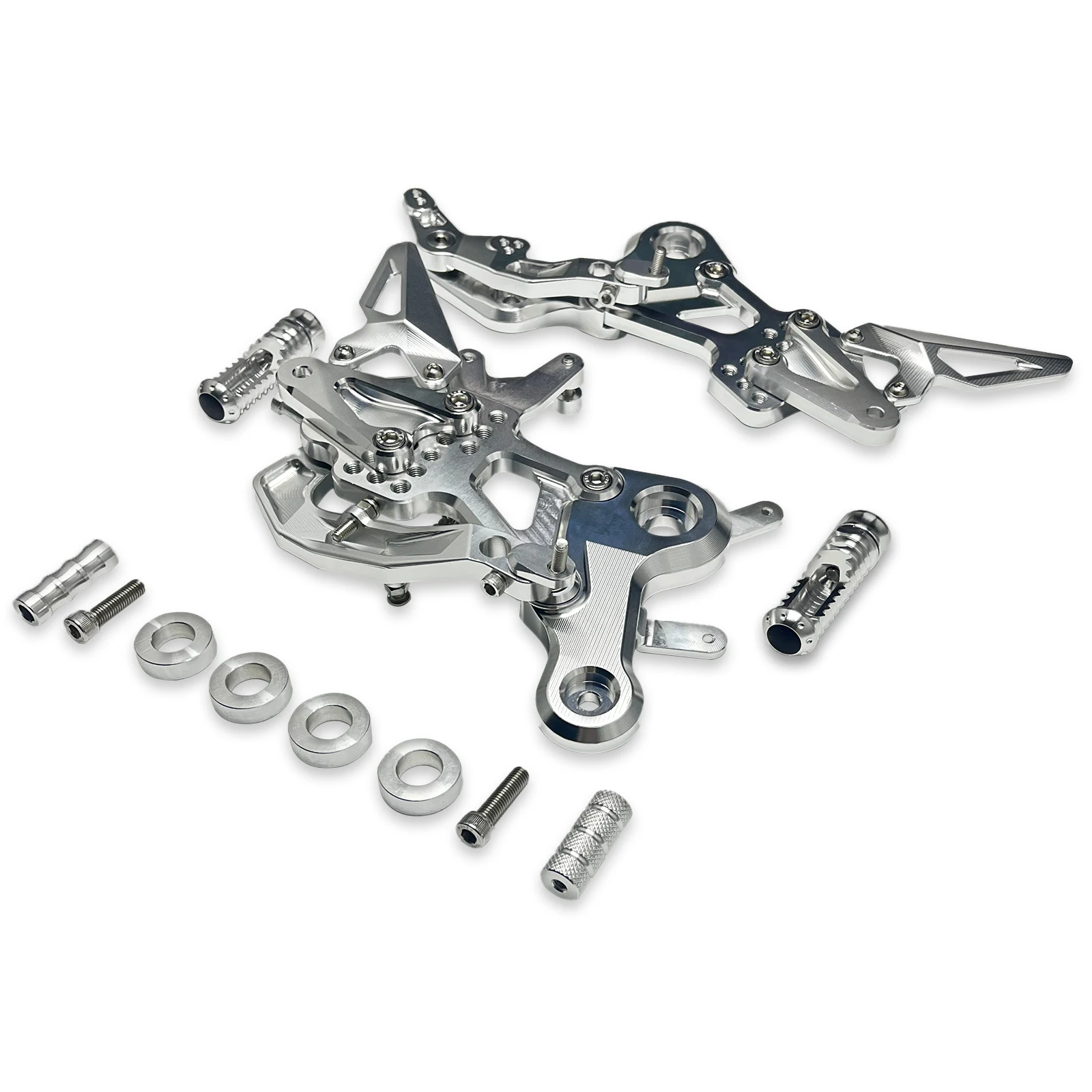 Adjustable Motorcycle Rearset For CFMOTO CF MOTO 450SR CF450SR 450 SR Aluminum Footrest Footpeg Footrest Pedal image 6