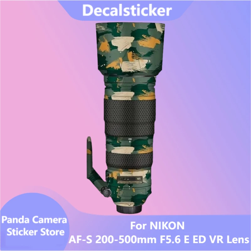 

For NIKON AF-S 200-500mm F5.6 E ED VR Lens Sticker Protective Skin Decal Vinyl Wrap Film Anti-Scratch Protector Coat