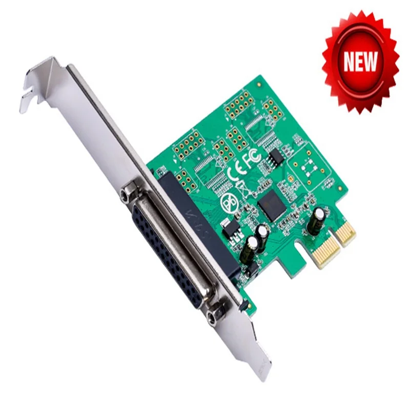 PCIE Printer DB25 Parallel Port LPT to PCI-E PCI Express Card Adapter Converter AX99100 Chipset Win8 Win10 Android IEEE 1284