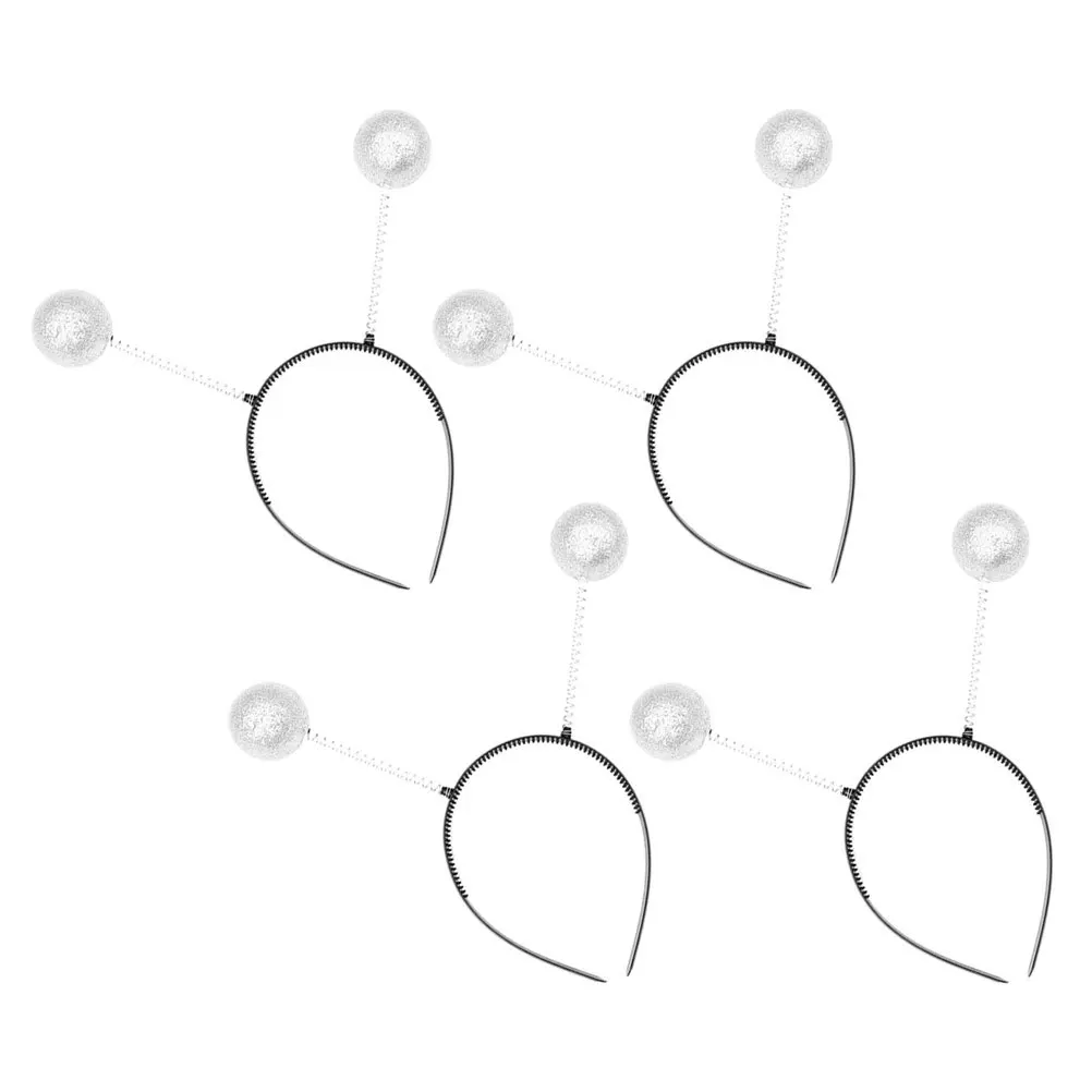

4Pcs Funny Hair Wears Delicate Hairband Creative Headdress for Family and Friends Gatherings Hair Hoops Creative Headdresses