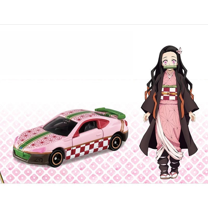 

TAKARA TOMY Demon Slayer Cartoon Character Car Model Alloy Car Simulation Kids Pocket Collection Holiday Gift birthday toys