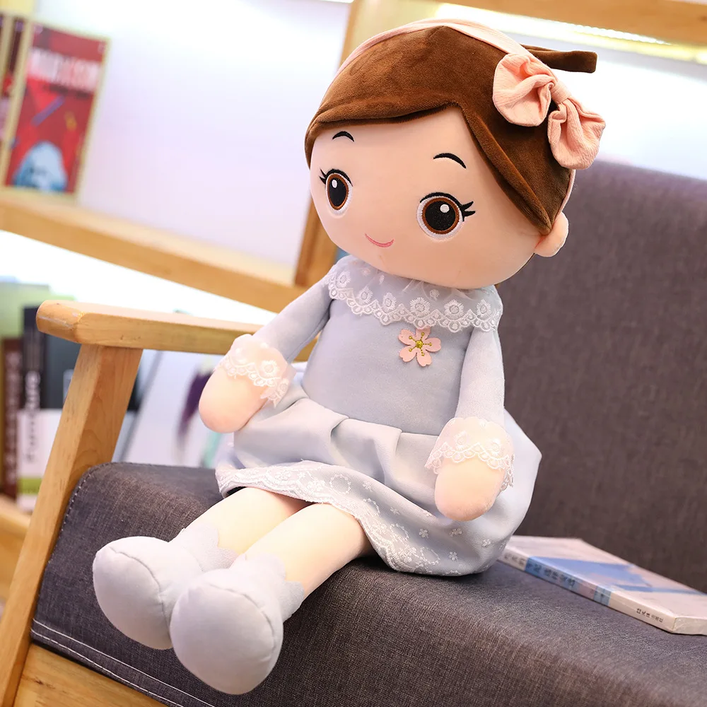 40 cm Kawaii Plüsch Mädchen Puppen mit Spitze Kleidung Weiche Angefüllte Puppen Schöne Plüsch Spielzeug Mädchen Spielzeug Kinder Geburtstag Valentinstag geschenk – Detail 21