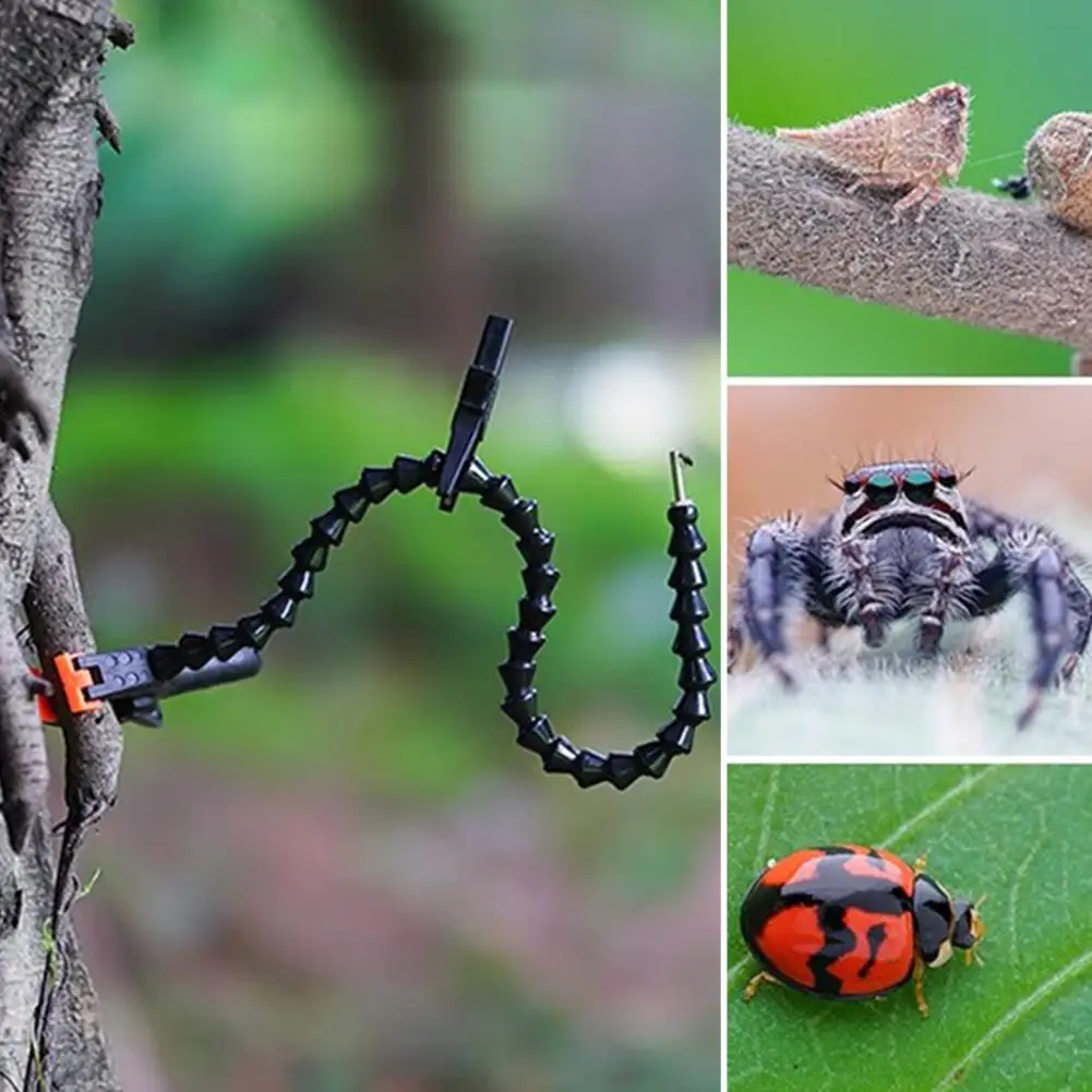 Magic Arm Clamp Clip And Tripod For Macroshot Insects Flower Macro Photography Tool Y5w5