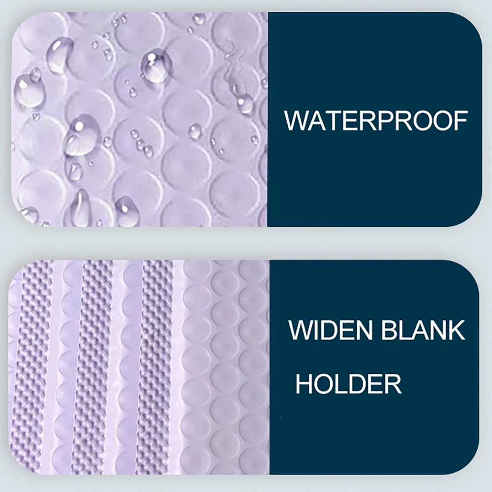 50 قطعة فقاعة البريدية فقاعة المغلفات حقيبة مقاوم للماء الذاتي ختم الشحن السريع المغلف حقيبة التعبئة والتغليف الأسود والأزرق والوردي والأرجواني