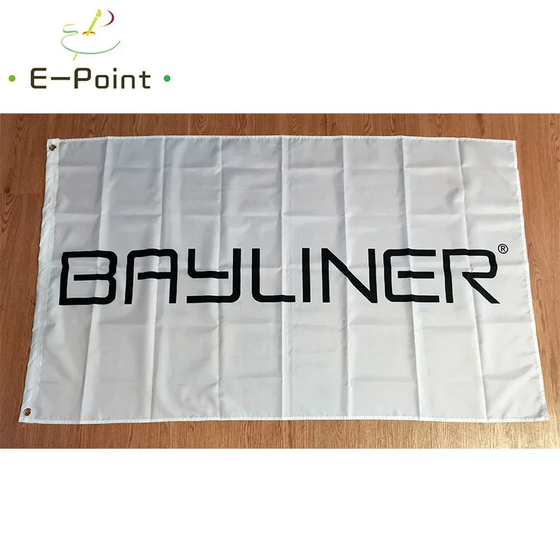 

Bayliner Boats Flag White 2ft*3ft (60*90cm) 3ft*5ft (90*150cm) Size Christmas Decorations for Home Flag Banner