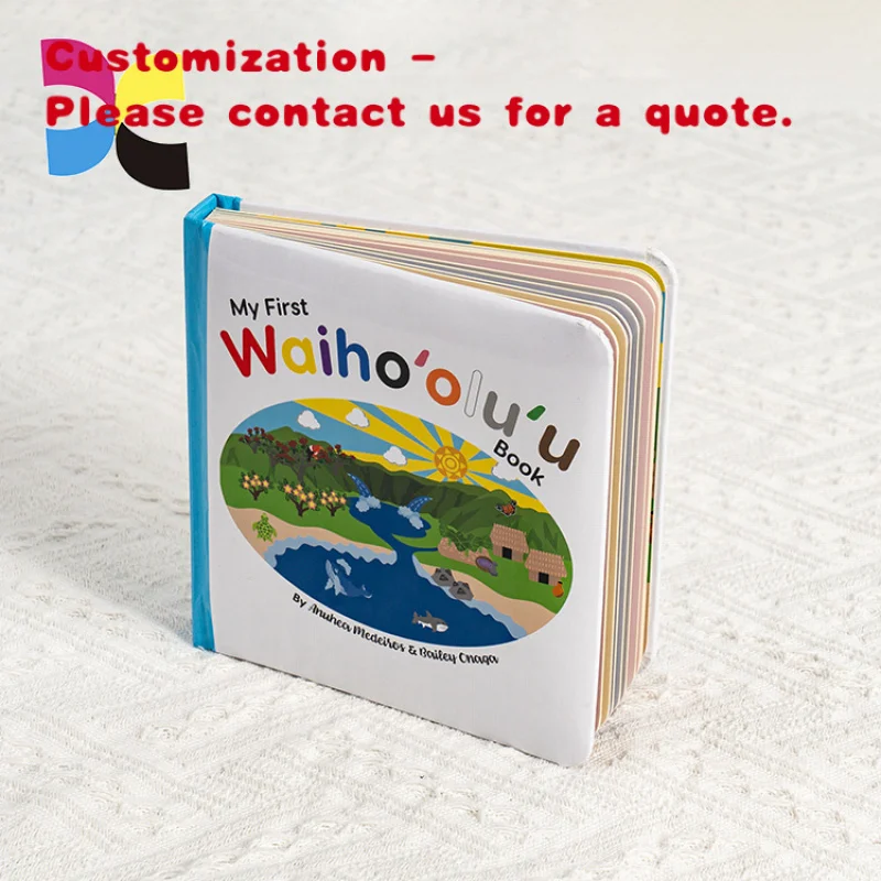 

custom.Custom HardCover Art Books Children Cardboard Books Printing Service Kids Coloring Book Printing