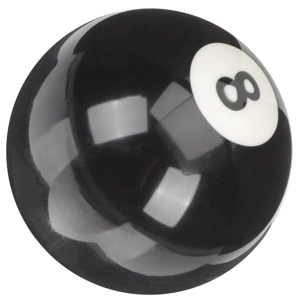 

Billiard Balls Practical Pool Accessories Black Billiards Accessory Practice Resin