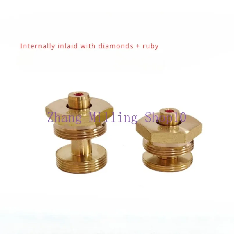 EDM Parts Diamond + Ruby Guide Ø0.192mm Ø0.195mm(Diamond Type) for Medium Speed Wire Cutting Machines 1PC