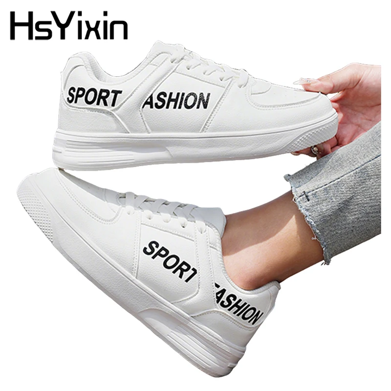 

New Hundreds of Seasons Women's Walking Shoes Skateboarding Shoes Women's Fashion Sneakers Lace Up Breathable Casual Board Shoes