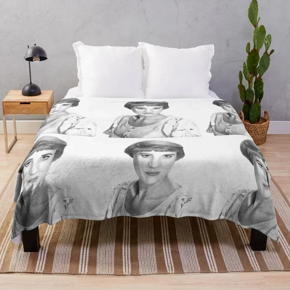

Julie Andrews Throw Blanket Compact Warm Blanket for Car Road Trip
