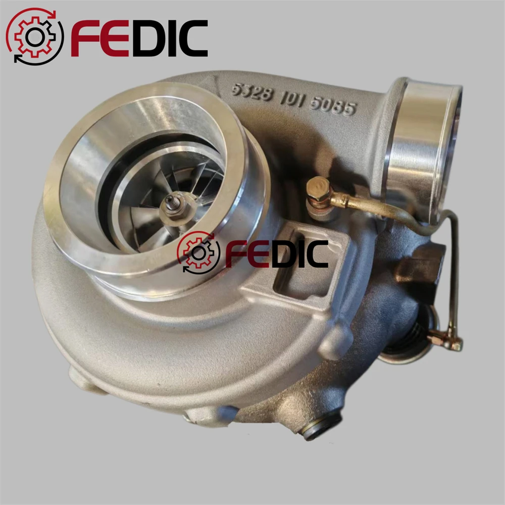 

Турбокомпрессор K27 53279886745 53279886789 3802127 полный комплект для Volvo Penta TAMD63P-A 5.6L