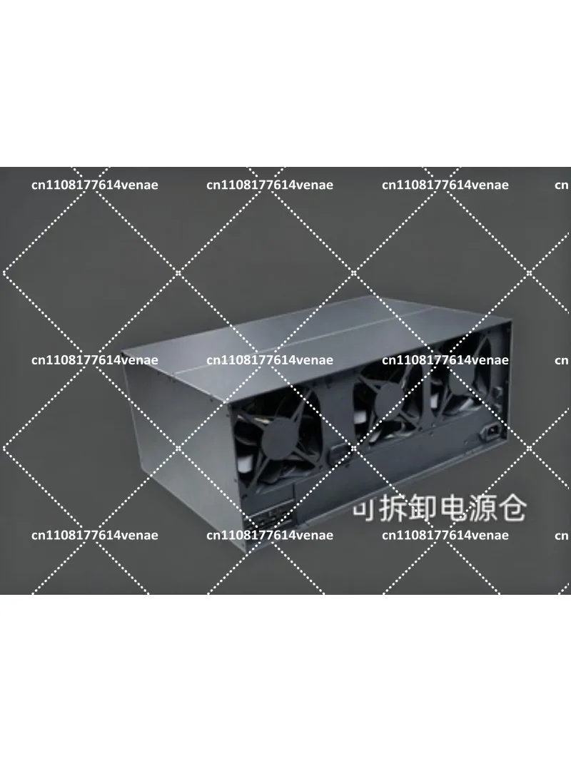 Metal 4U 24-Disk 12G High-Speed Storage Expansion Cabinet, Built-in Power Supply