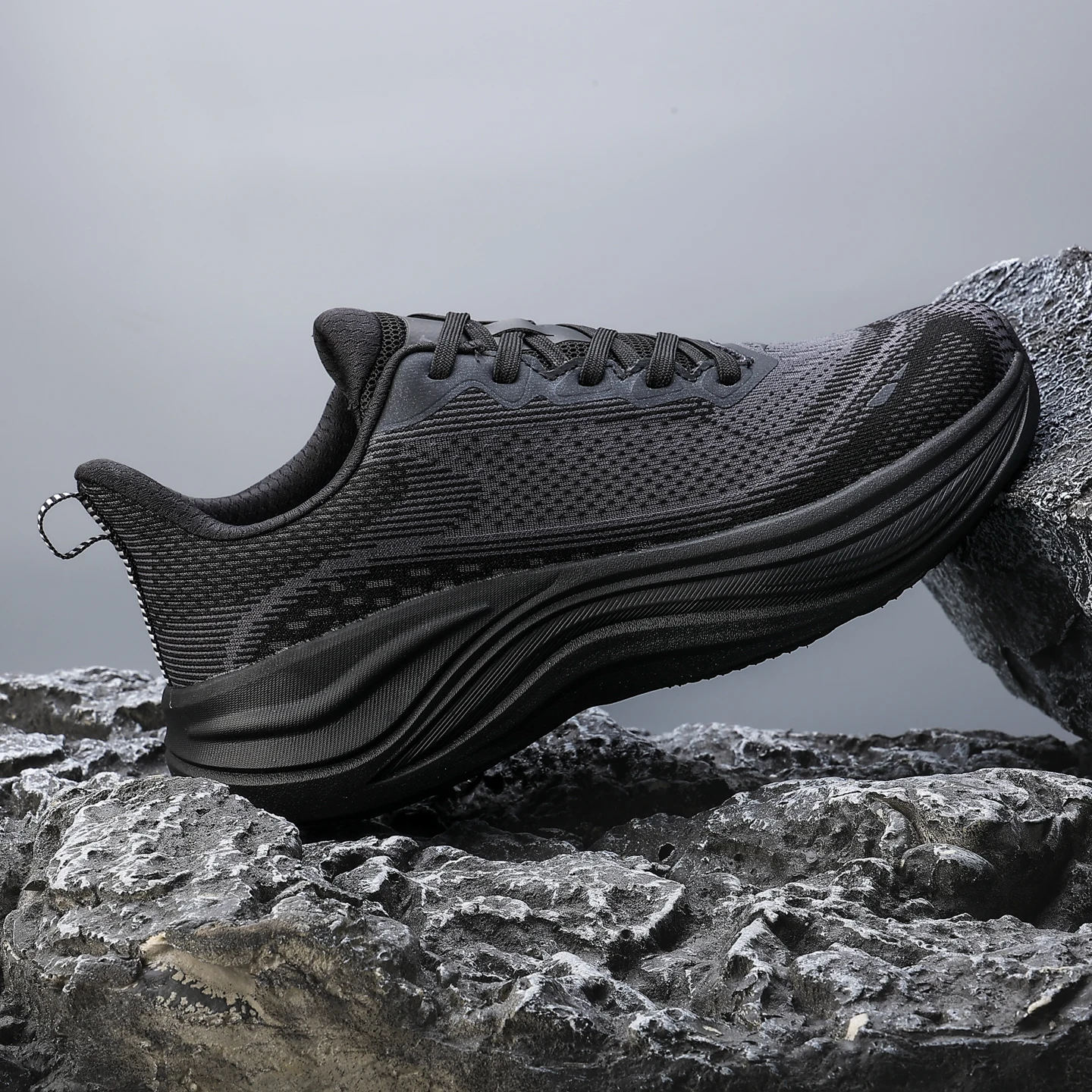Unisex 2026 Vollcarbon-Laufschuhe Professionelle Marathon-Rennschuhe Leichte Federung Atmungsaktive Sportschuhe – Detail 11