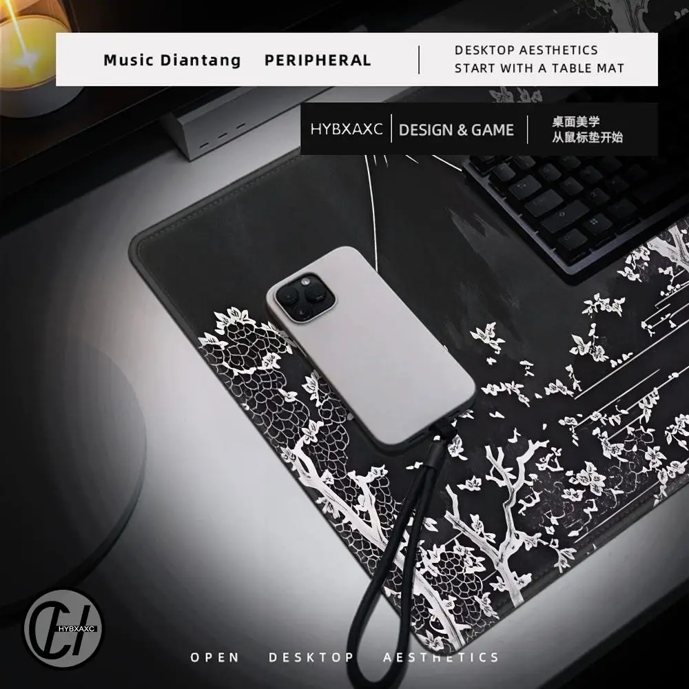 Strata Liquid Mouse Pad Non-slip Locking Edge DeskMat PC Laptop Accessories Rubber Office Keyboard Large Game XXL carpet