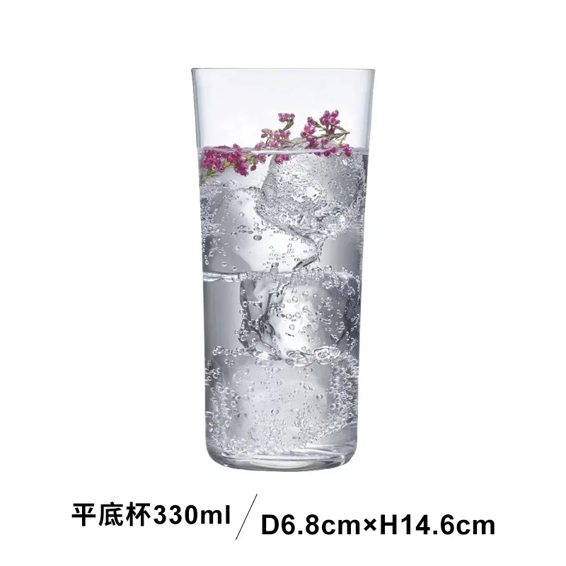Original ecological water cup Cocktail cup Crystal light and transparent juice cup