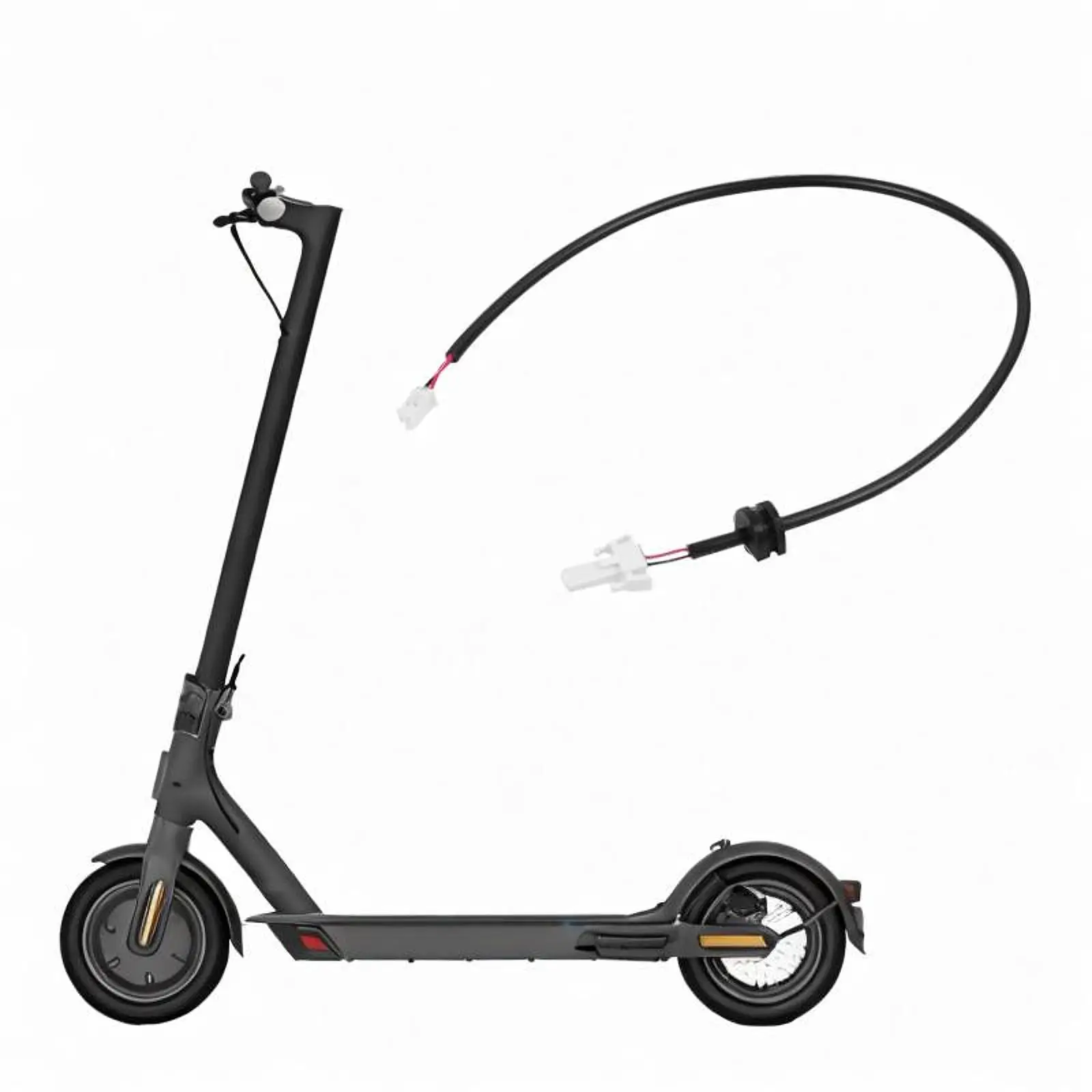 Durable Tail Light Cable Wear Resistant Scooter Taillight Connector Easy Install for G2 for G30 for 30D for 30lp Battery System