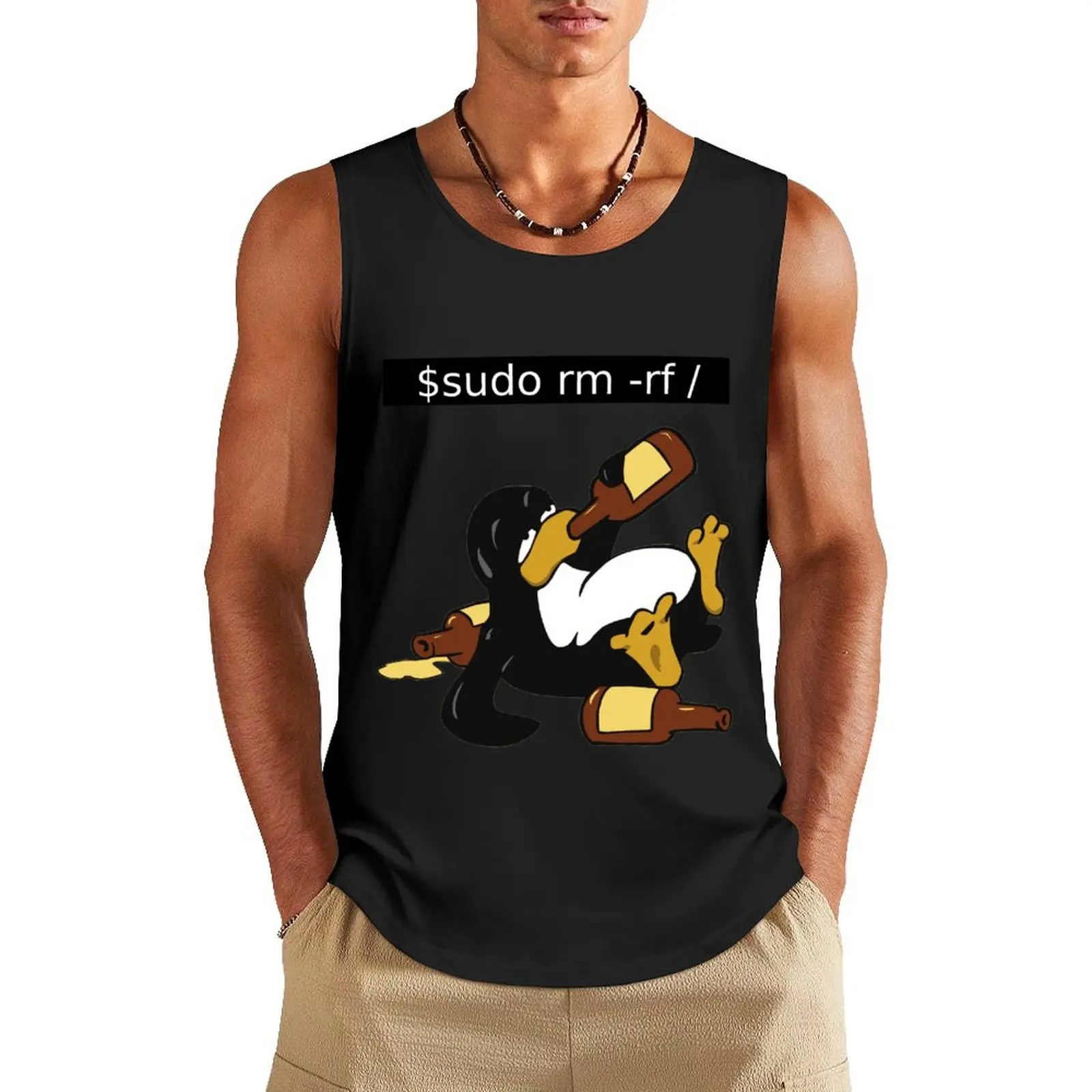 

Funny Linux Command - Funny Linux shirts Linux Tux Tank Top fashion 2024 man bodybuilding for men