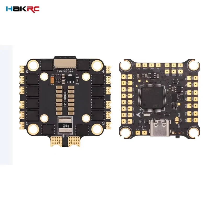 

HAKRC F405 V2 Flight Controller Stack 8Bit/32Bit 55A/60A/65A 4in1 ESC 2-6S Dshot300/600 Support For FPV Racing Drone