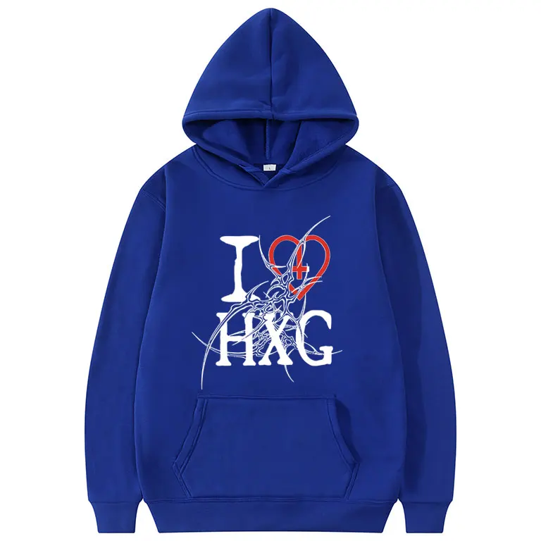 I Love Homixide Gang Hoodie Playboi Carti Opium Merch Hoodies HXG Clothing Men Women Hip Hop Fashion Oversized Hooded Sweatshirt