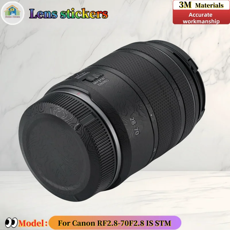 

RF2870 For Canon RF28-70F2.8 IS STM Camera stickers, DIY skin,Precision tailoring wear-resistant protective film