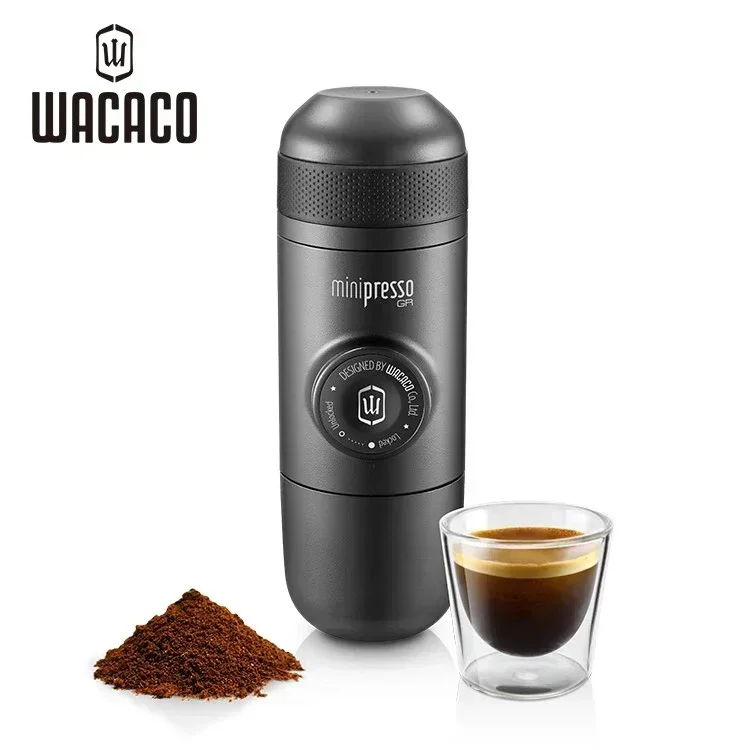 Mini máquina de café portátil a presión, máquina de café expreso a presión de mano, para oficina/hogar, viajes al aire libre