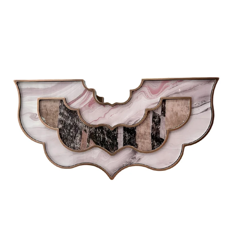 

Chinese antique door handle Villa Xiangyun semicircular, bronze hotel glass and wood door handle