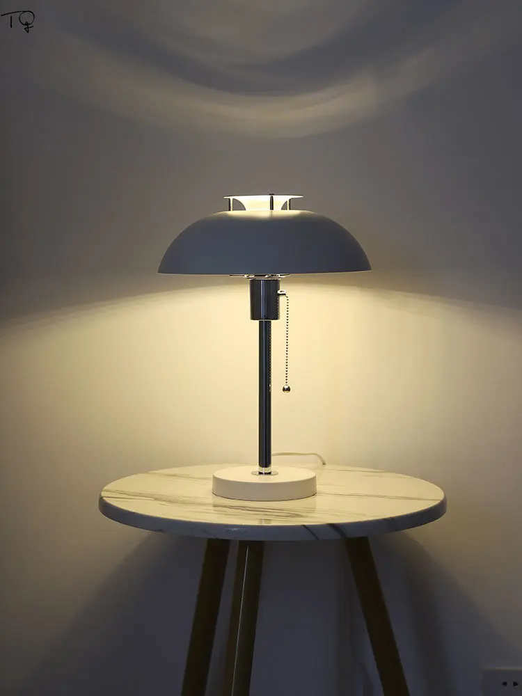 Modern Style Vintage Bauhaus Table Lamp LED E27 Retro Atmosphere Desk Lights Living Room Decoration Bedroom Bedside Studio