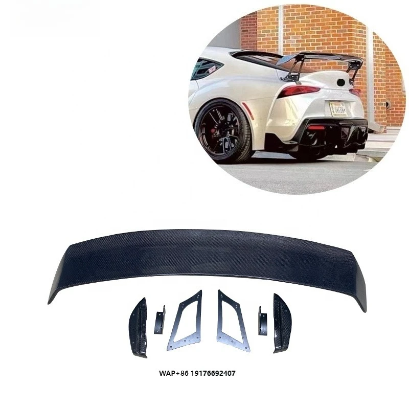 

VOT Style Carbon Fiber Auto Car Rear Spoiler forToyota Supra A90 2019-2021 Rear Trunk Spoiler Wing
