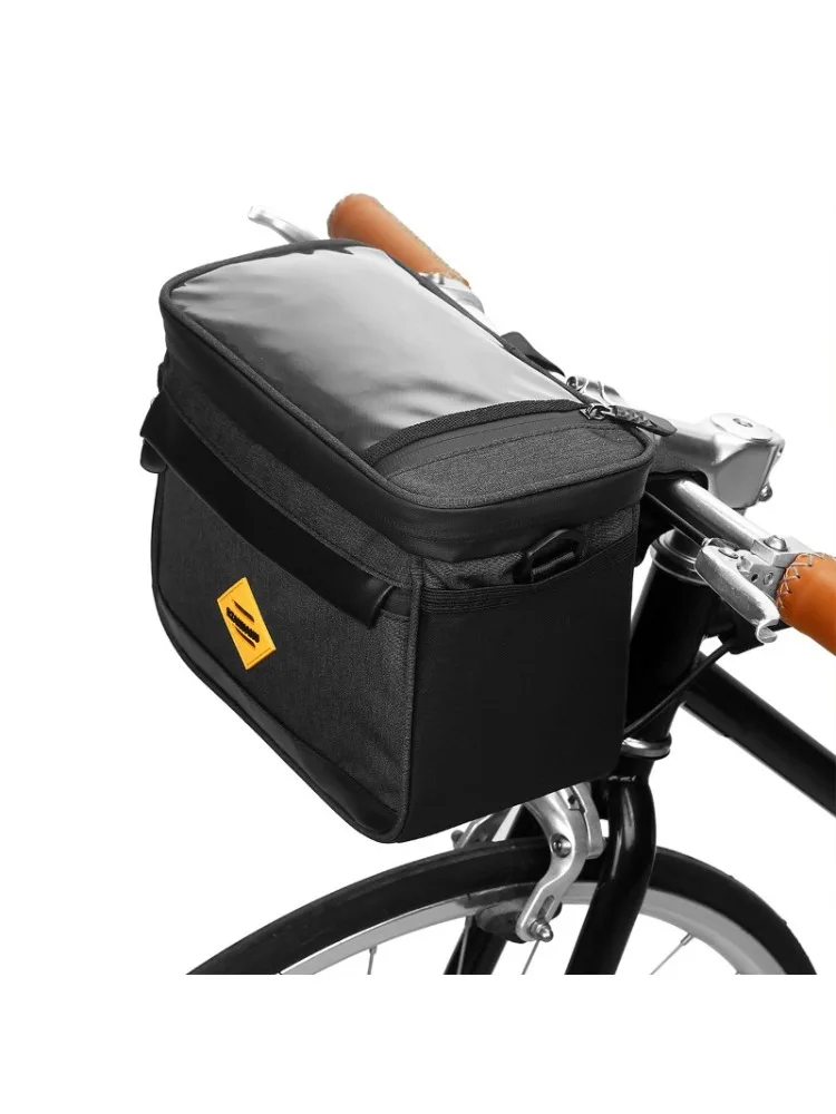 AliExpress NONE Bicycle Chartered Front Bag, Large Capacity Waterproof Fresh Bag, Touch Screen Cycling Phone Bag Messenger Bag