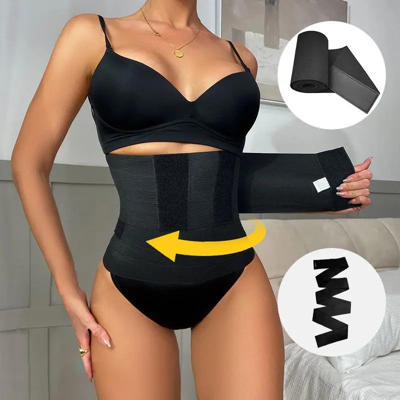 Waist Trainer Shaperwear Belt Elastic Women Slimming Tummy Wrap Resistance Bands Cincher Body Shaper Fajas Control Strap