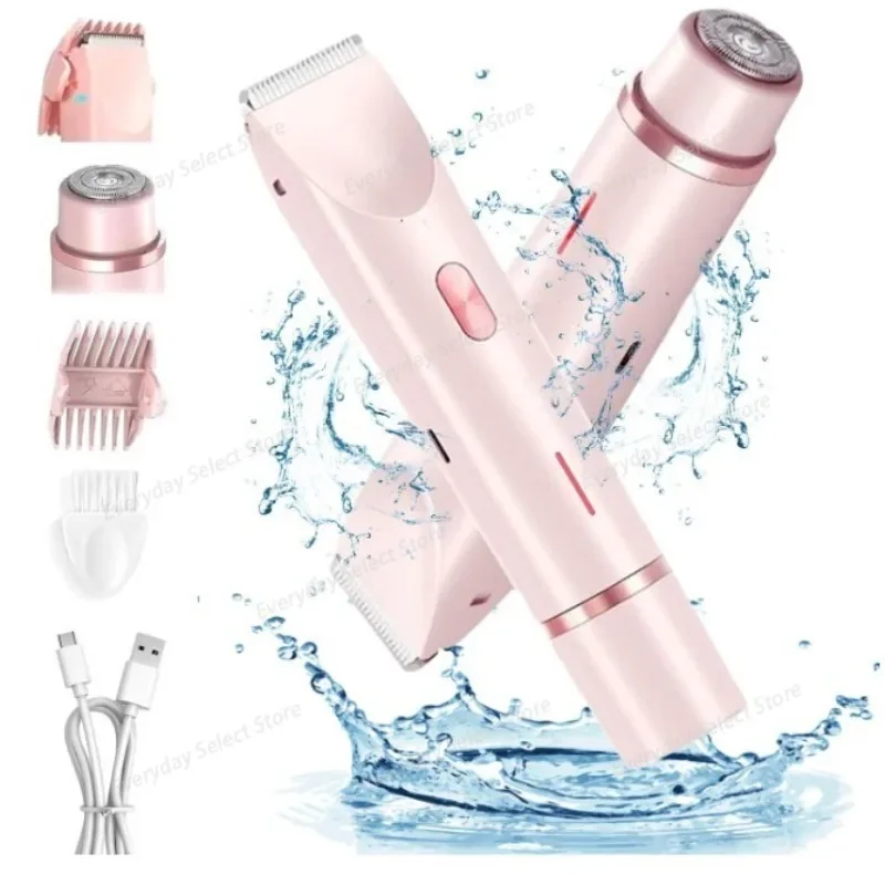 Double Head Shaving Machine Private Parts Ladies Shaving Machine Hair Trimmer Clipper Electric Hair Remover Wholesale Portable