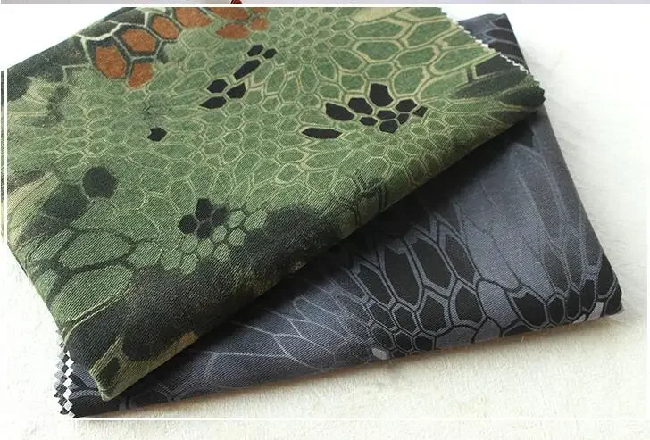 Schwarzer Python-Stoff, Polyester-Tarnung, 200 x 150 cm, spezielle Frühling