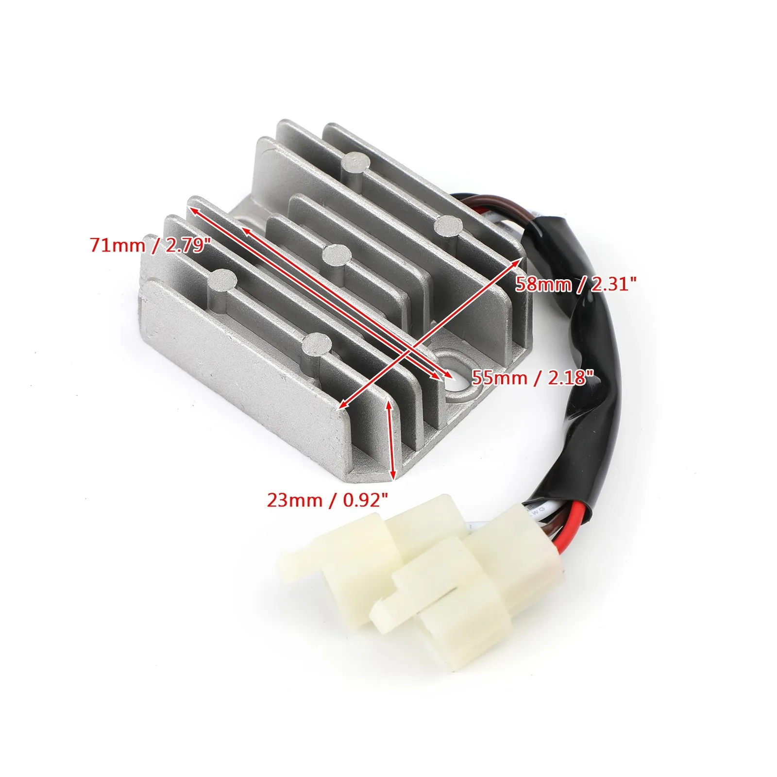 Regulador rectificador de voltaje Artudatech para Yamaha SR250 G/H/T Exciter 250 80-00 XT550 82-83