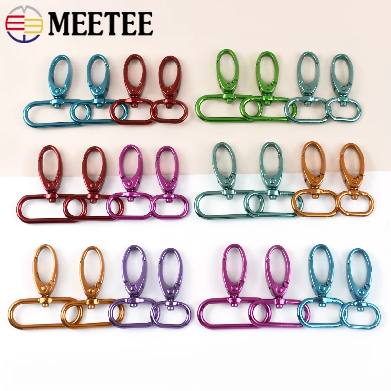 

5/10Pcs 20-38mm Metal Buckles Bag Strap Swivel Lobster Clasp Handbag Trigger Snap Hook Buckle Carabiner DIY Hardware Accessories