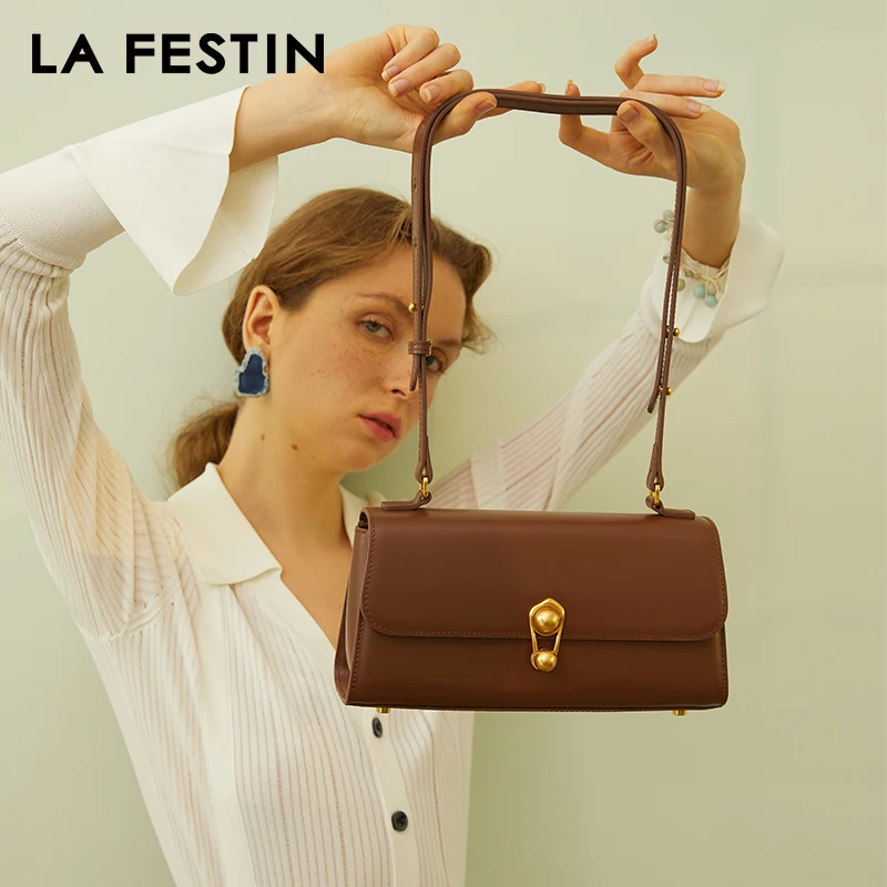 

LA FESTIN Original Brand Shoulder Bag Designer Luxury Bag Handbag Women Fashion Female Bag Crossboby Bag Leather Bag