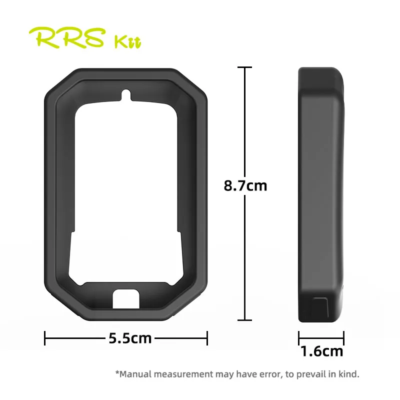 RRSKIT ل Bryton Rider 320 420 دراجة الكمبيوتر واقية وشاشة فيلم الدراجة لتحديد المواقع غطاء سيليكون فيلم عالية الوضوح #2