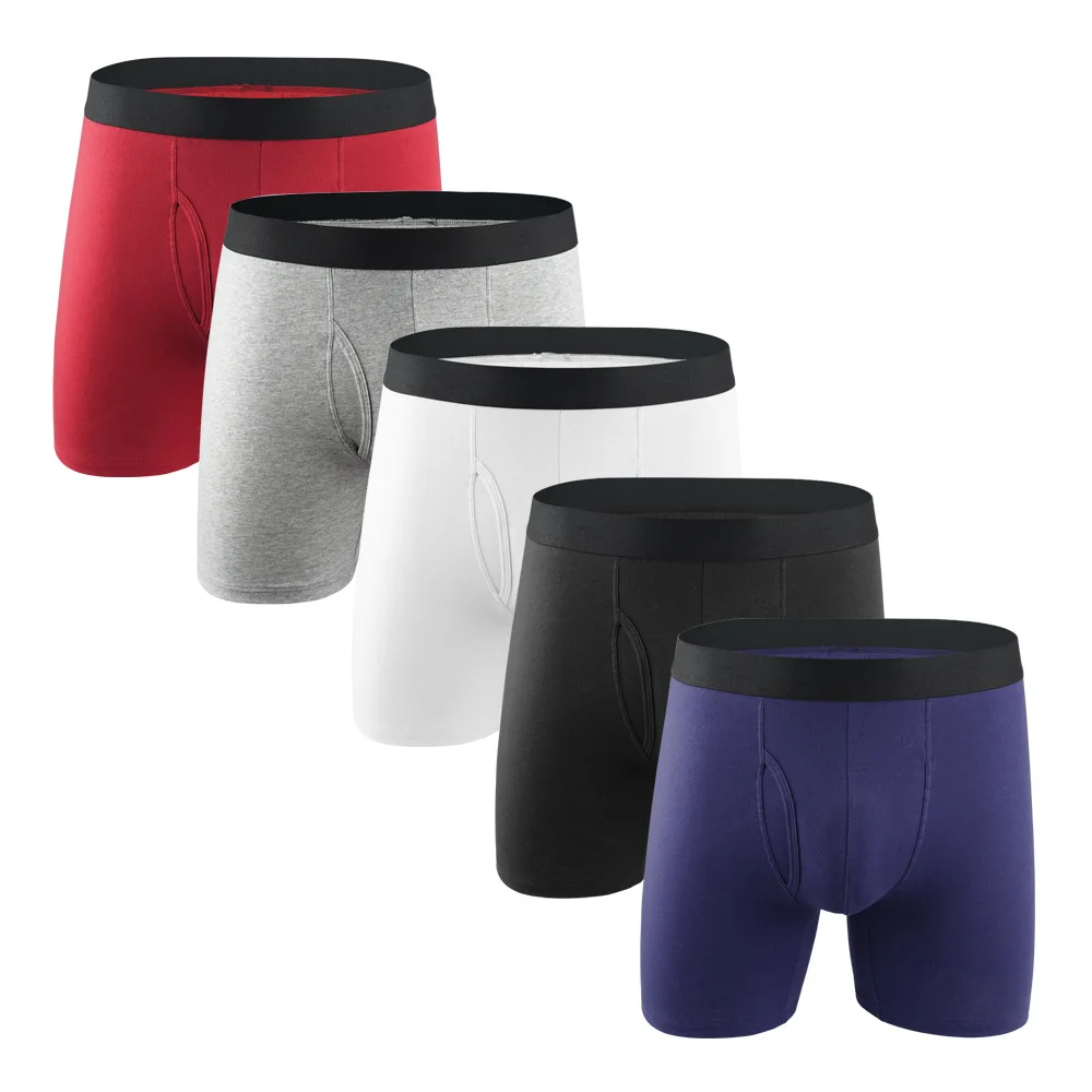 8 TEIL/LOS Männer Unterwäsche Boxer Lange Männer Kleidung der Männer Shorts Baumwolle Mann Höschen Boxershorts boxer hombre ropa interior hombre NEUE