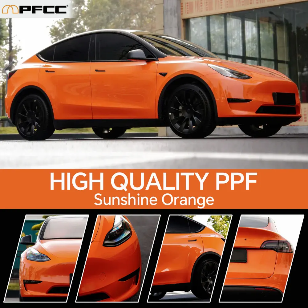 

For Tesla Model 3 Base 2024-2025 8.5Mil Precut PPF Full Vehicle Paint Protection TPU PPF Film Clear Bra Headlights